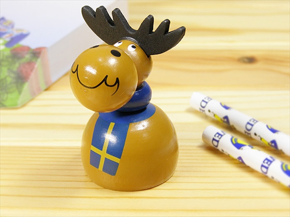 [６０％OFF 定価 578円 B級品] Nordic Souvenir / ノルディックスーベニア ムースの鉛筆削り/北欧スウェーデン 文房具 写真5
