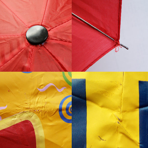 [４０％OFF 定価 2200円 北欧雑貨 アウトレット] Nordic Souvenir / ノルディックスーベニア 折りたたみ傘 スウェーデン国旗カラー