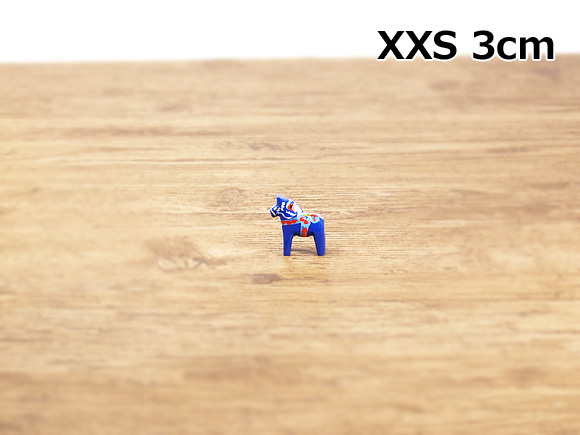 ダーラナホース ブルー/Grannas/グラナス XXSサイズ(高さ 3cm) 画像大5