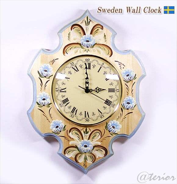 北欧スウェーデン時計/壁掛け時計176 拡大写真