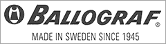 BALLOGRAF/バログラフの北欧白樺木製ボールペン ロゴ