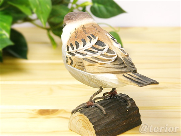 [３０％OFF 定価 1900円 在庫処分品] Wildlife Garden(ワイルドライフガーデン)Decoo Bird Tree sparrow 写真2