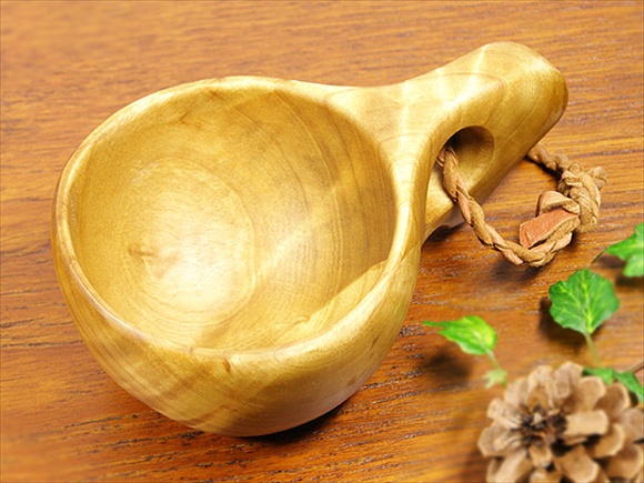 ククサ kuksa フィンランド 1つ穴ハンドル150ml【北欧雑貨の