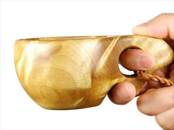 ククサ kuksa フィンランド 1つ穴ハンドル150ml【北欧雑貨の
