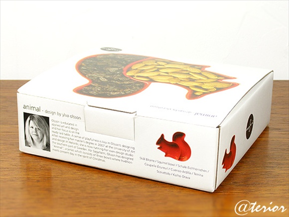 [４０％OFF 定価 1890円 在庫処分品] Sagaform Squirrel スウェーデン サガフォルム リスのボウル 写真3