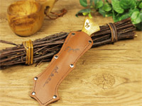[５０％OFF 定価 4800円 アウトレットセール] Puukko プーッコ｜トナカイ角l サーミ手書き象形文字 北欧フィンランド ラップランド製