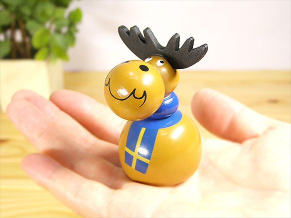 [６０％OFF 定価 578円 B級品] Nordic Souvenir / ノルディックスーベニア ムースの鉛筆削り/北欧スウェーデン 文房具 拡大写真