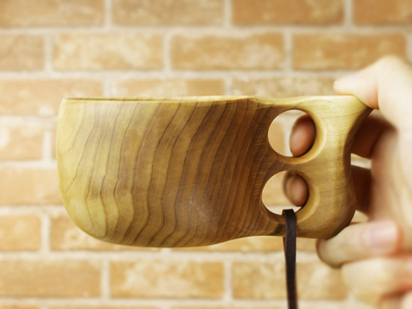 Koivumaa コイヴマー｜ククサ(kuksa) ｜2つ穴ハンドル 190cc【北欧雑貨 