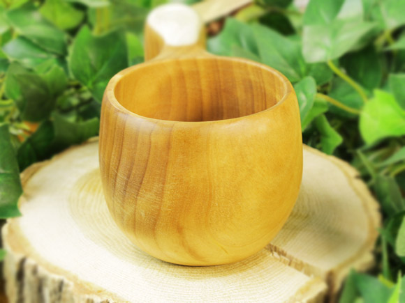 Koivumaa コイヴマー｜ククサ(kuksa) 角飾り｜2つ穴ハンドル 90cc 画像大3