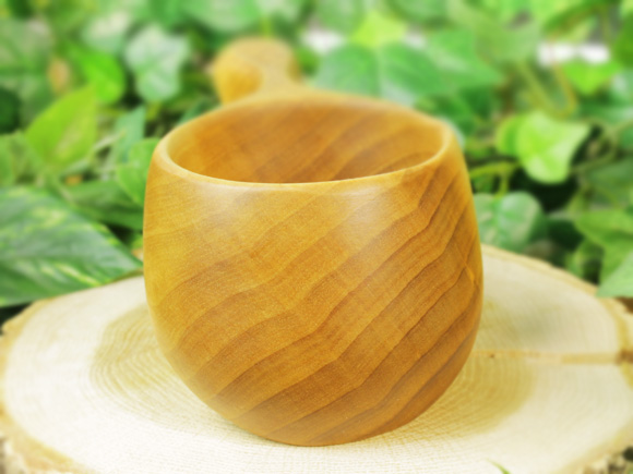 Wood Jewel ウッドジュエル｜ククサ(kuksa)-001｜2つ穴ハンドル 100cc 画像大3