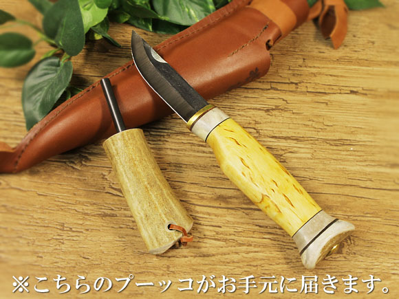 Puukko プーッコ｜Wood Jewel ウッドジュエル｜北欧スカンジナビア ファイヤースターターナイフ-003 画像大2