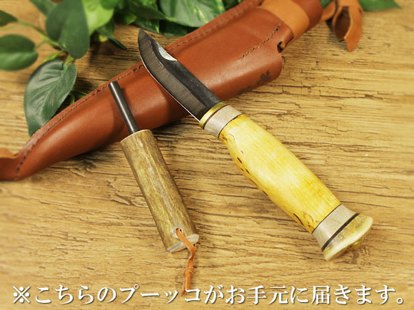 Puukko プーッコ｜Wood Jewel ウッドジュエル｜北欧スカンジナビア ファイヤースターターナイフ-004 画像大2