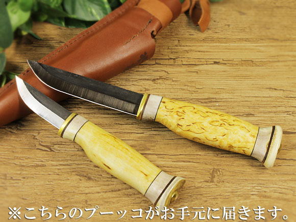 Puukko プーッコ｜Wood Jewel ウッドジュエル｜北欧スカンジナビア ダブルカービングナイフロングアップ-001 画像大2