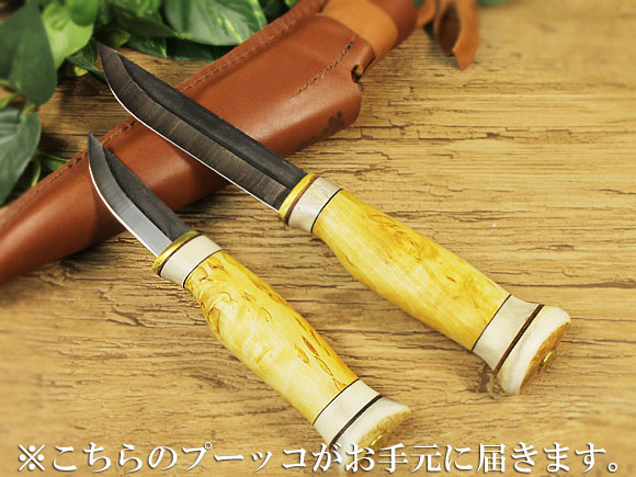 Puukko プーッコ｜Wood Jewel ウッドジュエル｜北欧スカンジナビア ダブルカービングナイフロングアップ-003 画像大2