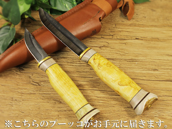 Puukko プーッコ｜Wood Jewel ウッドジュエル｜北欧スカンジナビア ダブルカービングナイフロングアップ-004 画像大2