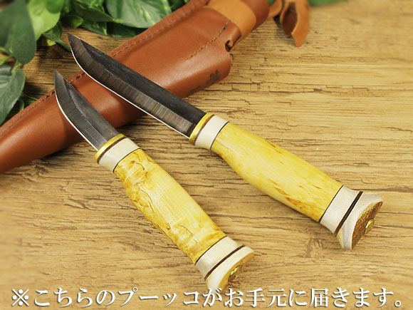 Puukko プーッコ｜Wood Jewel ウッドジュエル｜北欧スカンジナビア ダブルカービングナイフロングアップ-005 画像大2