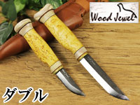 Puukko プーッコ｜Wood Jewel ウッドジュエル｜北欧スカンジナビア ダブルカービングナイフロングアップ-006