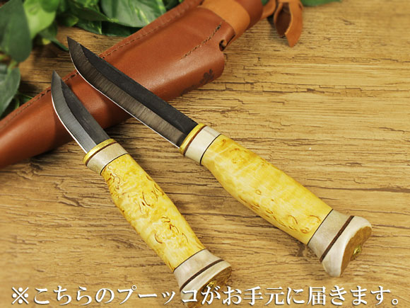 Puukko プーッコ｜Wood Jewel ウッドジュエル｜北欧スカンジナビア ダブルカービングナイフロングアップ-006 画像大2