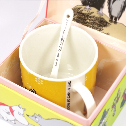 [３０％OFF 定価 1500円 在庫処分セール品]  ムーミン スプーン付き マグカップシリーズ ニョロニョロ /北欧雑貨/フィンランド/食器 写真4