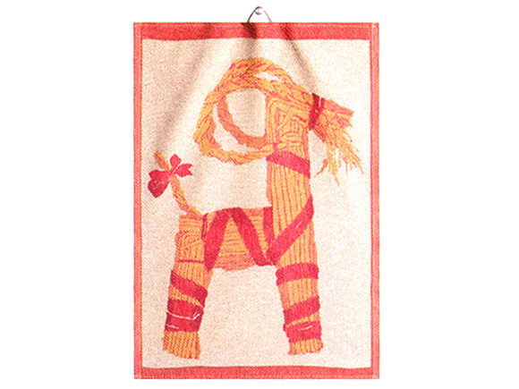 [３０％OFF 定価 2700円 在庫処分セール品]Ekelund(エーケルンド) ユールボック タオル/北欧ファブリック/北欧テキスタイル/タペストリー 画像大4