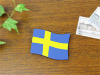 Larssons Tra（ラッセントレー）北欧スウェーデン国旗のマグネット