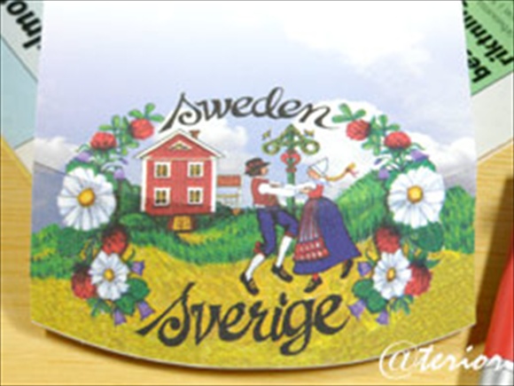 Nordic Souvenir / ノルディックスーベニア 北欧雑貨 北欧スウェーデンメポールのメモ帳 画像大2