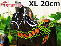 ダーラナホース ブラック/Grannas/グラナス XLサイズ(高さ 20cm)