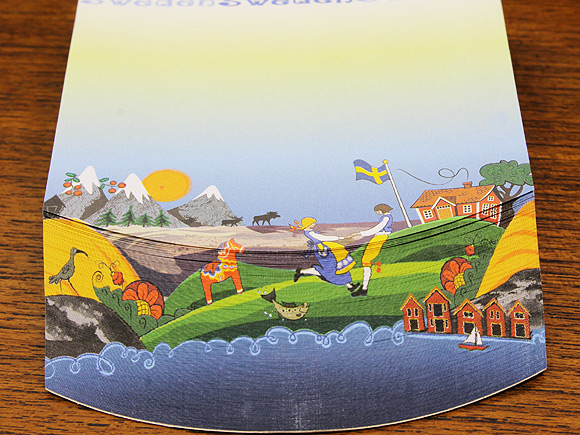 Nordic Souvenir / ノルディックスーベニア 北欧雑貨 スウェーデンの風景 メモ帳 画像大3