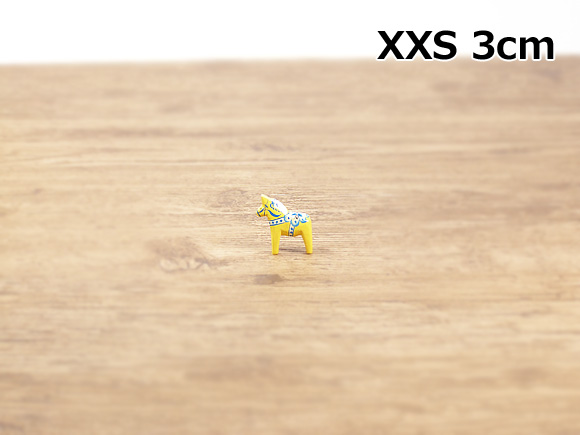 ダーラナホース イエロー/Grannas/グラナス XXSサイズ(高さ 3cm) 画像大5