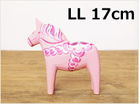 ダーラナホース ベイビーピンク/Grannas/グラナス LLサイズ(高さ 17cm)